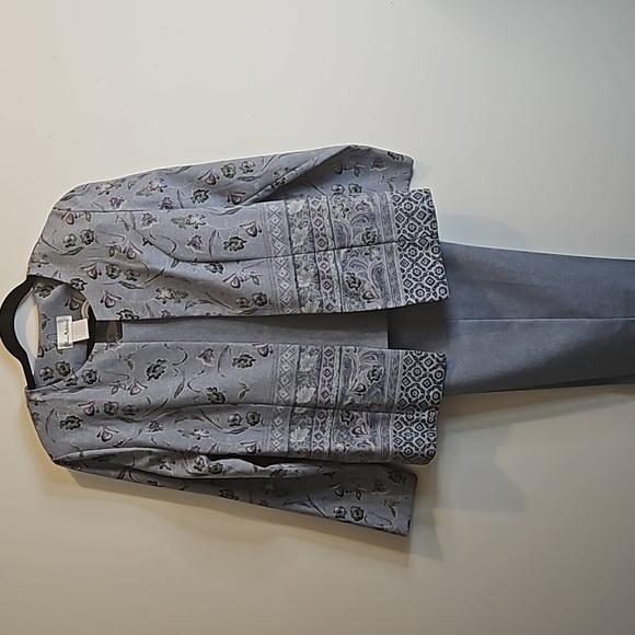 Olivia Matthew's Matching Pants & Jacket Suit Set Size 10 #W-598 - Picture 8 of 16